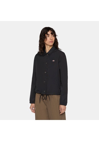 Dıckıes Dickies Oakport Cropped Coach Kadın Siyah Ceket