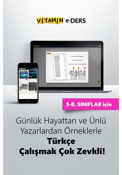 7. Sınıf Türkçe (e-Ders) | 1541 Yeni Nesil Soru, 1253 Dakika Video | Yazılı Hazırlık ve LGS Paragraf