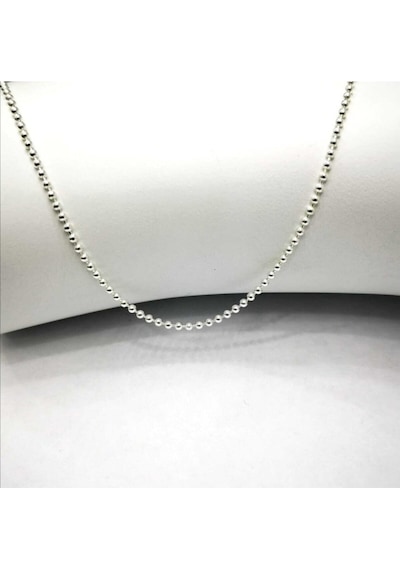 Omar Silver Unisex Top Tırnak Makası 1,9 MM Gümüş Kolye Zincir