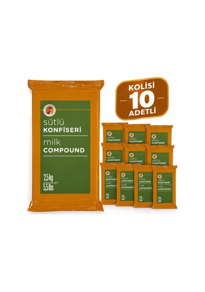 Altınmarka Sütlü Konfiseri 2,5 Kg X 10 Adet