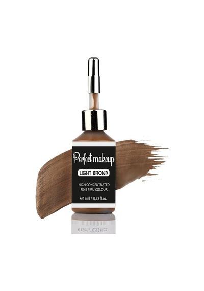 Perfect Make Up Kalıcı Makyaj Boyası 15 Ml Lıght Brown Diğer 0