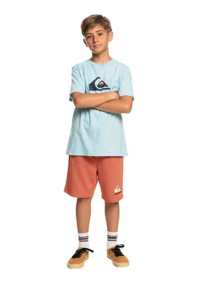 Quiksilver Quıksılver Comp Logo Ss Yth Bgc0 Mavi