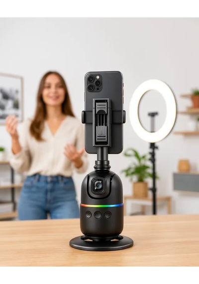 Astraltech Akıllı Masa Tripodu Yüz Takipli 360 Otomatik Takip
