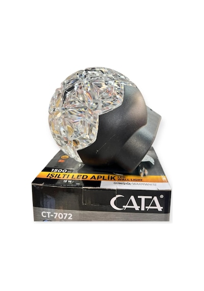 Cata Ct 7072 Işıltı 15w Led Aplik Dış Mekan 3200k Gün Işığı Gün Işığı