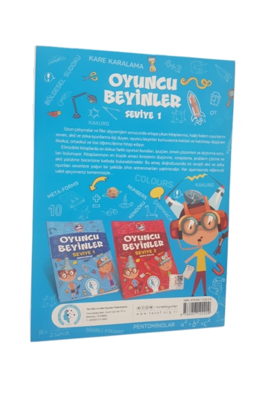 Tazof Oyuncu Beyinler Seviye 1-2 2 Kitap Bir Arada
