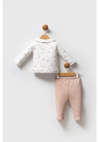 U.S. Polo Assn. U.s.polo Assn Kız Bebek 2li Takım - Beyaz