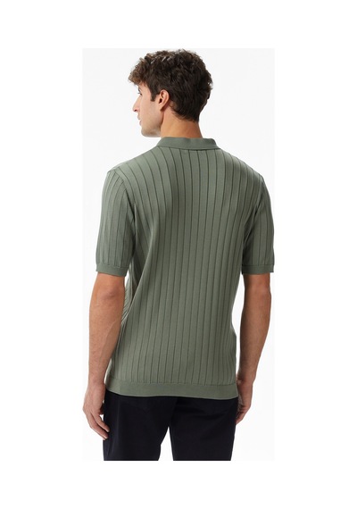 Nautica Erkek Mavi Classic Fit Kazak Düz S57307t Mavi