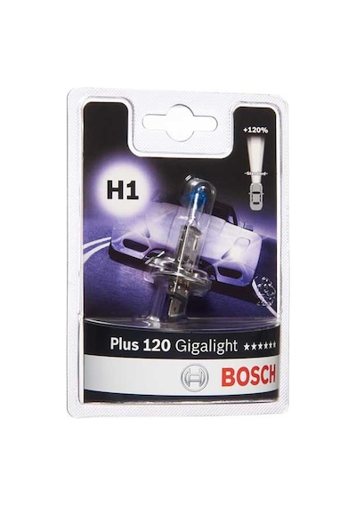 Citroen C3 Picasso 1.4 2009-2018 Bosch H1 Plus 120 Gigalight Far Ampülü Tekli Paket 8fs