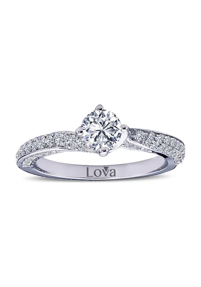 Lova Toplam 0,80 Karat Pırlanta Tektaş Yüzük - 1060105