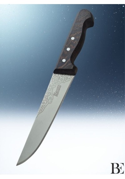 Beknife Bemiral Bıçak No.2 16 Cm 10121.16 Wenge Saplı İşlemeli Kasap Bıçağı 36mm X 160mm X 3mm