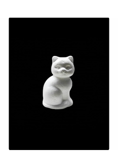 İdora Strafor Köpük Obje Kedi 13 Cm