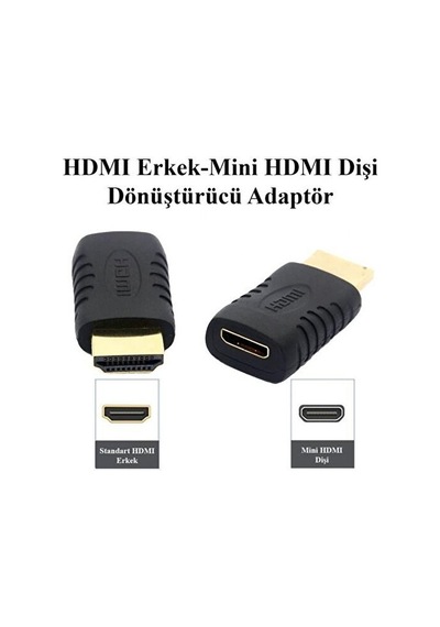 Mini Hdmi Dişi Hdmi Erkek Çevirici Erkek Hdmi Mini Hdmi Dişi