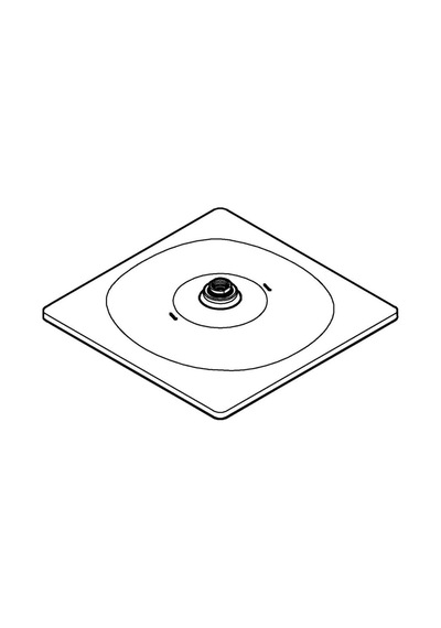 Grohe Tepe Duşu 31x31 Cm Rainshower Krom - 26567000 Krom