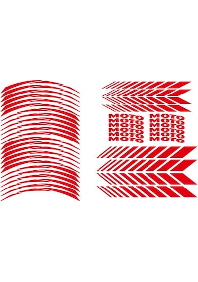Sevenkardeşler Reflektör Kırmızı Universal Racing Şerit