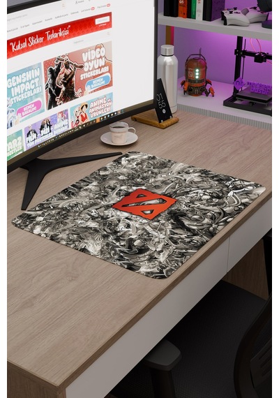 Dota 2 Kaymaz Dikişli Kauçuk Oyuncu Mousepad V5 - 48x40 Xl Gaming Mouse Pad Fare Altlığı