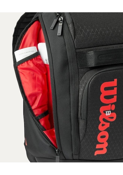 Wilson Tenis Sırt Çantası Clash V3 Backpack Black/ınfrared / Wr8037901001
