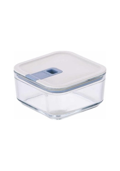 Neoflam Perfect Seal Kare Cam Saklama Kabı 720 ML Beyaz