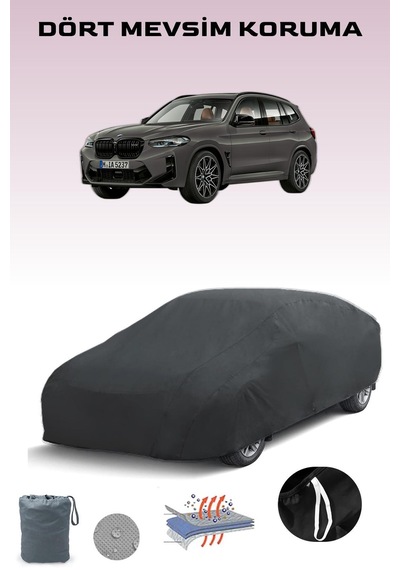 Siyah, Bmw X3 M, Araba Brandası, Oto Örtüsü, Araba Çadırı Siyah