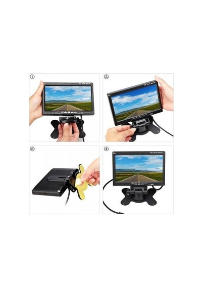 Araç İçi 7" Lcd Tft Monitör -