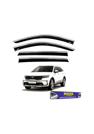 Kia Sorento Cam Rüzgarlığı Kromlu Niken 2019+