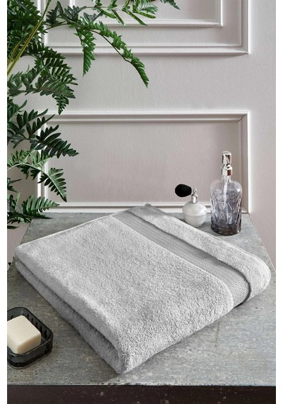Özdilek -woven Gri-süper Yumuşak Büyük Boy Banyo Havlusu 90x150