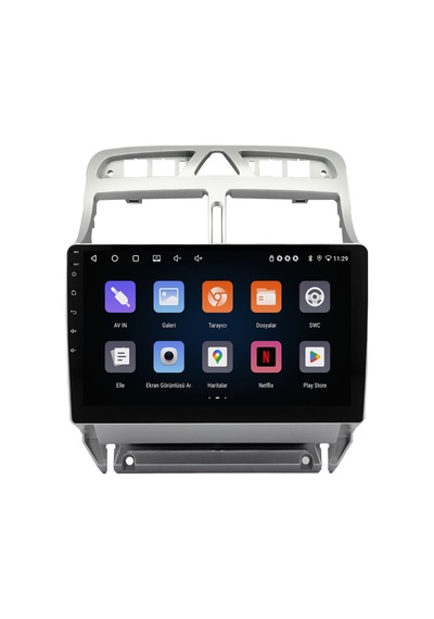 Peugeot 307 Android Multimedya Sistemi 2001-2008 Crv-4424xr