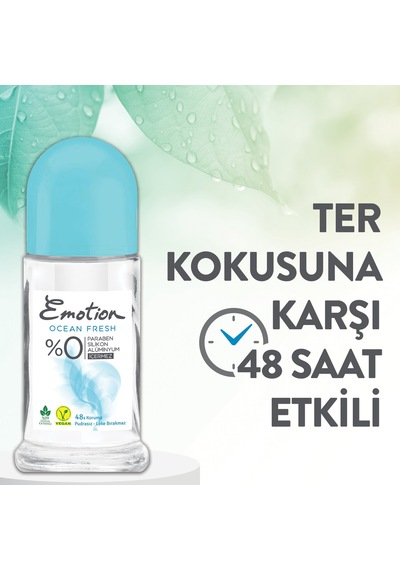 Emotion Ocean Fresh Kadın Deodorant 150 ML + Roll-On 50 ML