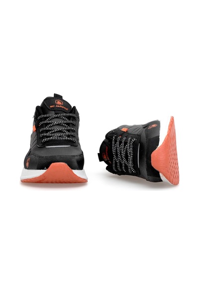 Mc Jamper 2019 Erkek Klasik Sneaker Siyah - Turuncu Siyah - Turuncu