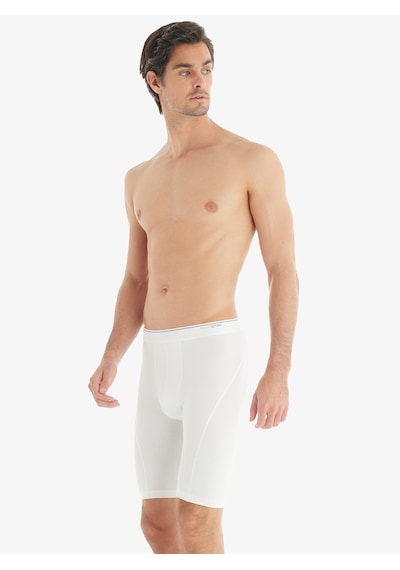 Blackspade Erkek Pamuk Elastan Boxer Tender Cotton 9230 - Beyaz Beyaz