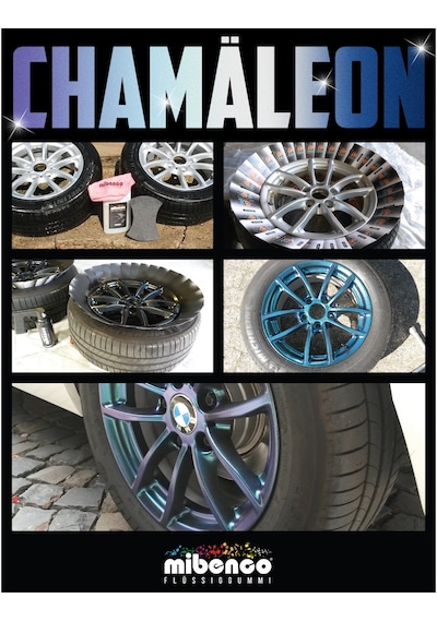 Plastidip - Mibenco Sparkling Ocean Renk Bukalemun Kaplama Seti