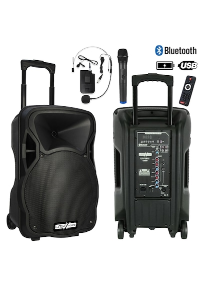Ls-p1915eh Taşınabilir Headset Mikrofonluses Sistemi 1200 Watt