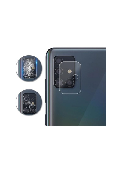 Samsung Uyumlu Galaxy M31s Zore Nano Kamera Koruyucu Renksiz