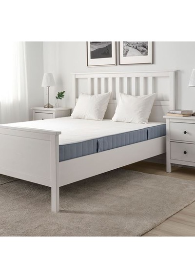 Ikea Vestmarka Tek Kişilik Yatak, Açık Mavi, 90x200 Cm