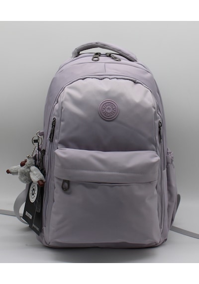 Modern Günlük Okul Sırt Çantası Suya Dayanıklı Unisex Okul Çantası 2500 Lavanta Lila