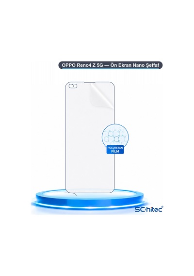 Reno4 Z 5g Uyumlu Ön Yüzey Nano Şeffaf Hidrojel Ekran Koruyucu 63018361