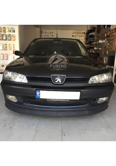Peugeot 306 1993-2002 Uyumlu H Lip Esnek Ön Lip 2 Parça Karlık Ön Ek Tampon Altı Dill
