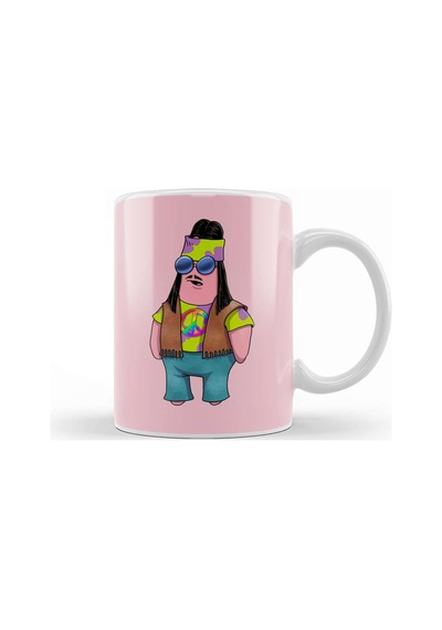 Spongebob Hippie Patrick Kupa Bardak Porselen Karışık
