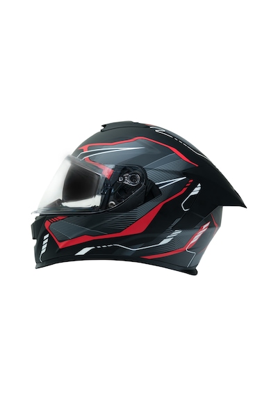 My Helmets Mks001-bgr Yarış Spoiler Güneş Vizörlü Şeffaf Full Face Motosiklet Kaskı Çok Renkli