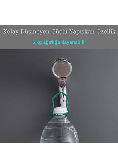 Duş Başlığı Tutucu Vantuzlu Vakumlu Silikon Başlık Tutucu Aparat Diğer