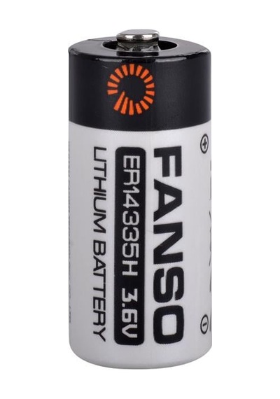 Fanso Er14335h - 2/3aa Size - 3.6v 1650 Mah Şarjsız Li-socl2 Lithium Pil