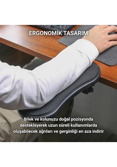 Coofbe Masa Koltuk İçin Kol Dayama Pedi Ayarlanabilir Dönebilen Bilgisayar Kol Dayanağı Kol Dayama Pedi Dragon Ball