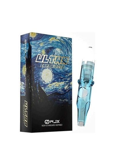 Wjx Ultra Cartridges - 1219 Rm-2 Round Magnum Medium Taper - Kartuş Dövme İğnesi