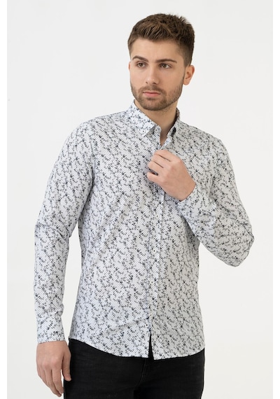 White Stone Cuenca G2320 Regular Fit Pamuklu Gömlek Desenli 2xl Çok Renkli