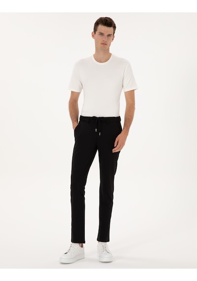 Pierre Cardin Erkek Siyah Pantolon Kanvas-chino 50317281-vr046 Siyah