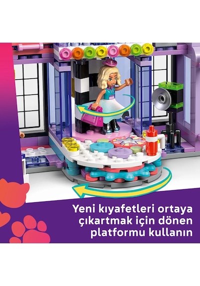 LEGO® Friends Heartlake Şehri Defilesi Seti 42685 - 7 Yaş ve Üzeri Çocuklar için Minifigür İçeren Oyuncak Yapım Seti (410 Parça)