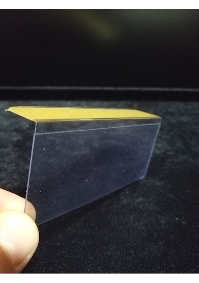 10 Adet Pvc Etiketlik Raf Önü Dik Yapışkanlı 10x4cm Vitrin Etiket