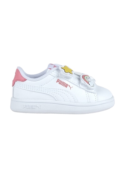 Puma Smash 3.0 Badges Bebek Beyaz Spor Ayakkabı 397287-01 Beyaz