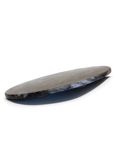Lux & Marble Black Moon, Yuvarlak Siyah Mermer Sunumluk