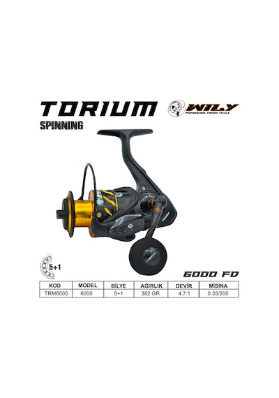 Wily Torium 6000 Fd Olta Makinesi 5+1 Bb