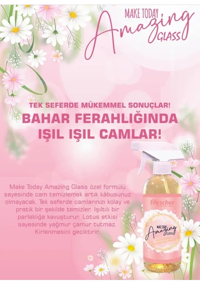 Forscher Amazing Cam Temizleyici & Parlatıcı & Yağmur Kaydıcı 500 ML